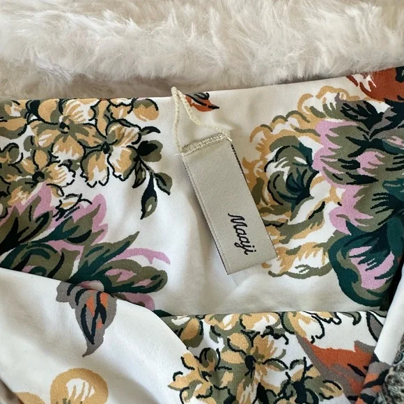 Maaji Floral Bikini with Pink and Green Accents - Picture 3 of 8